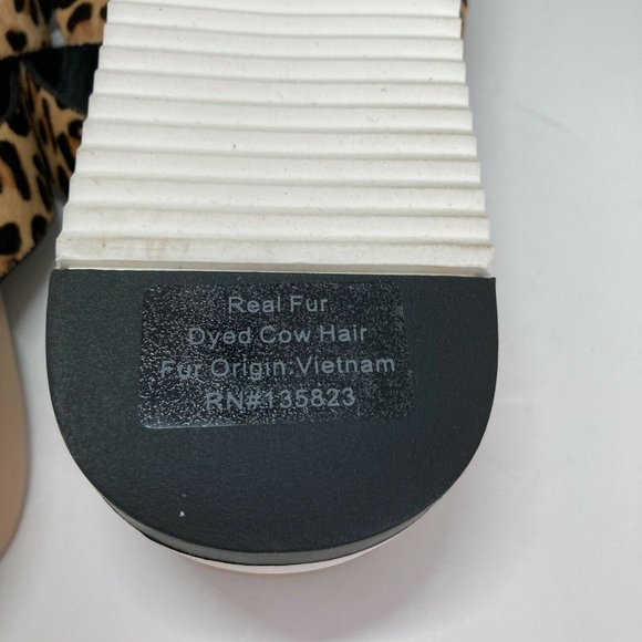 NEW Sam Edelman Ariele Leopard Print Calf hair - Picture 10 of 10